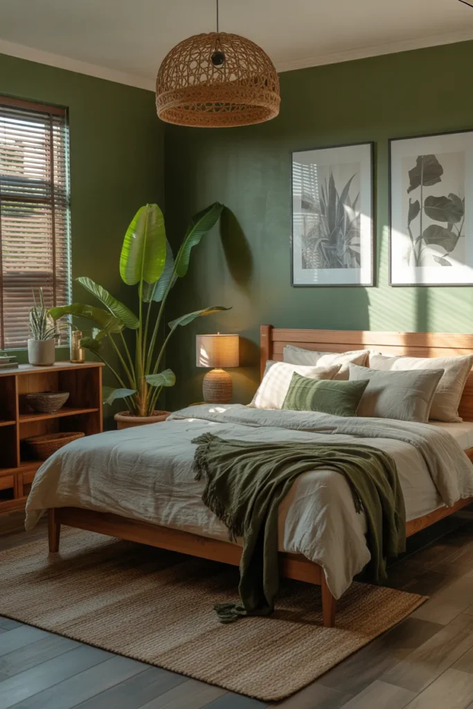 Nature-Inspired Bedroom