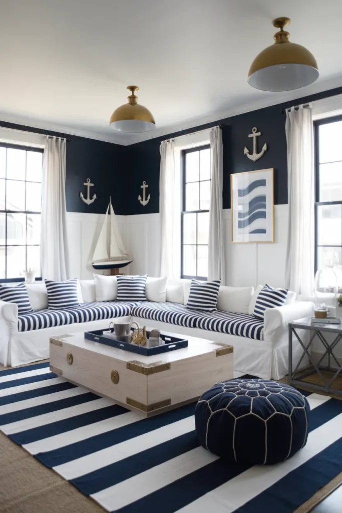 Nautical Stripes with Modern Flair