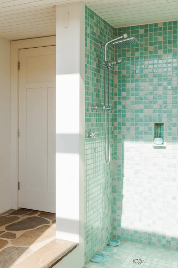 Ocean-Inspired Mosaic Tiles