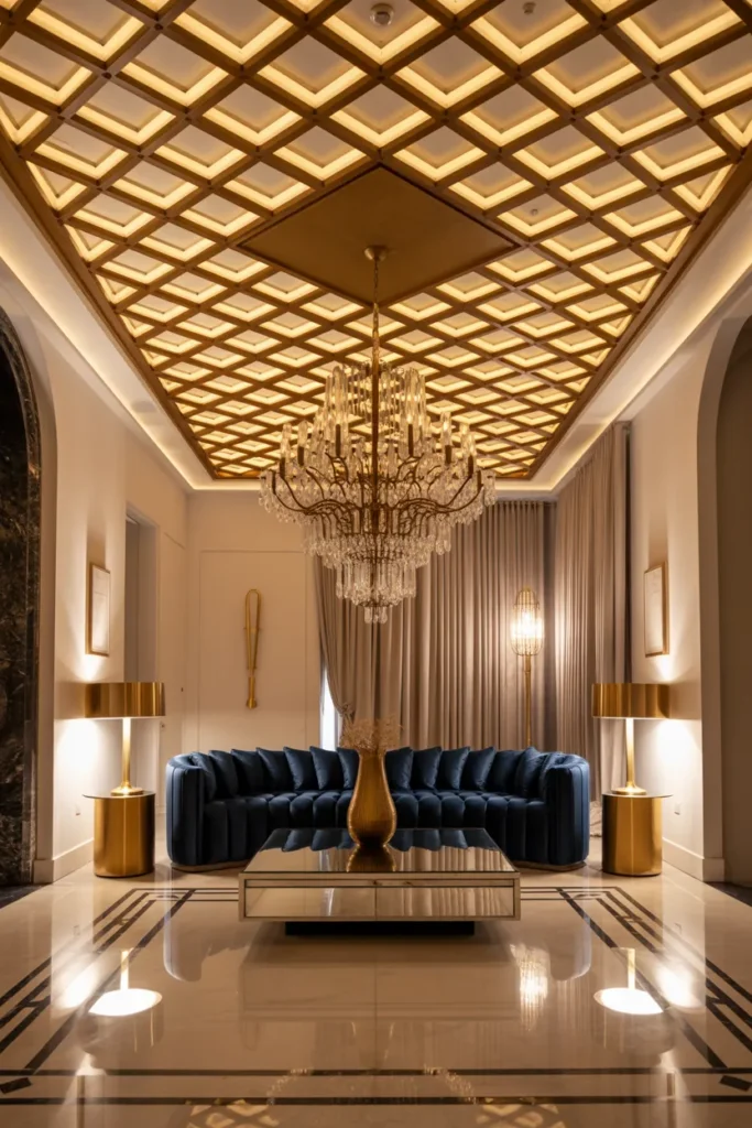 Patterned Ceilings That Elevate Design