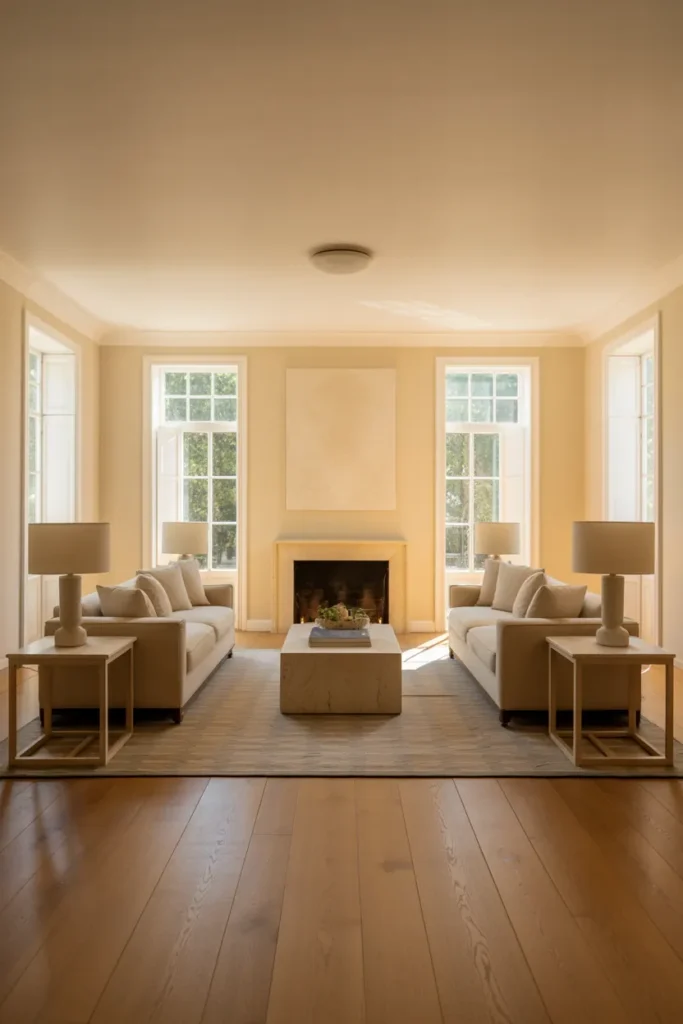 Play with Symmetry for Visual Calm