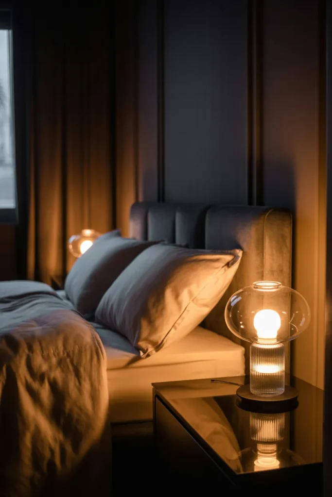 Romantic Lighting with Glass Lamps