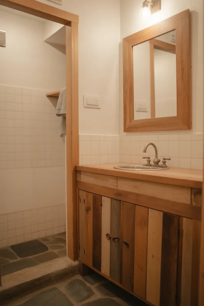 Rustic Nordic Charm with Reclaimed Wood