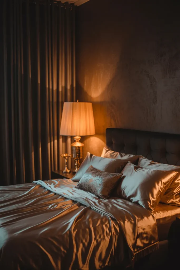 Satin Sheets and Amber Glow