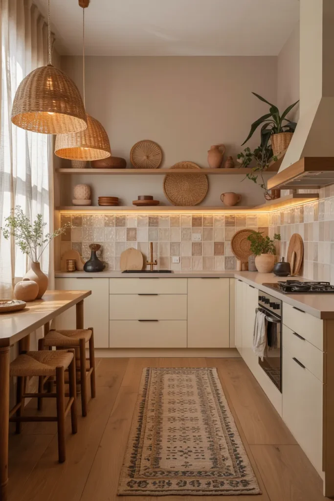 25 Cozy Scandinavian Kitchen Designs That Feel Effortlessly Chic 19 Scandinavian Boho Mix