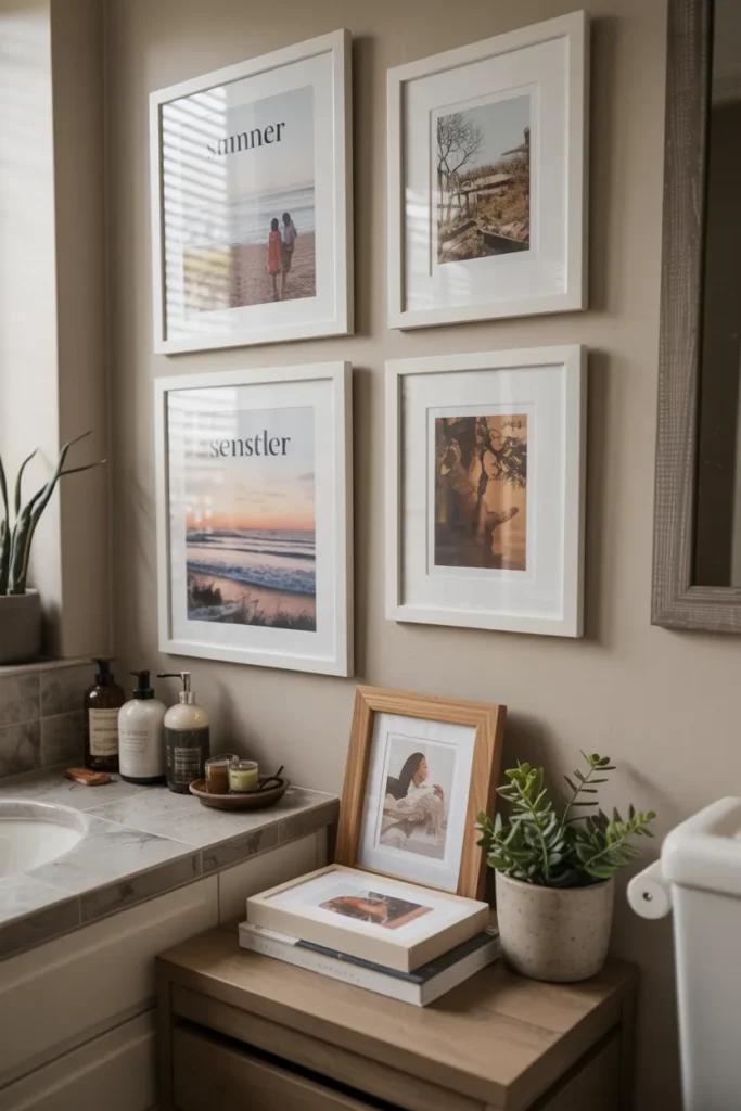 15 Must-Try Bathroom Artwork Ideas That Make Your Space Feel Like a Spa 16 Seasonal Switch-Up