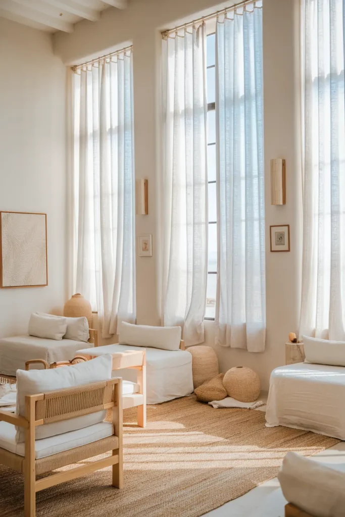 Sheer Linen Curtains for Breezy Elegance