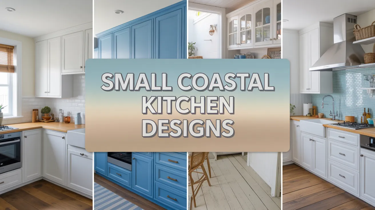 The Ultimate Guide to Small Coastal Kitchen Makeovers with a Breezy Beach Feel 1 Small Coastal Kitchen Design