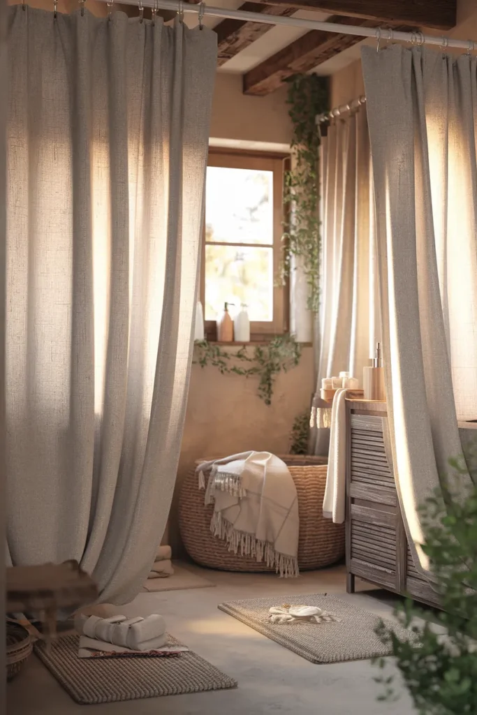 Soft Linen and Cotton Finishes