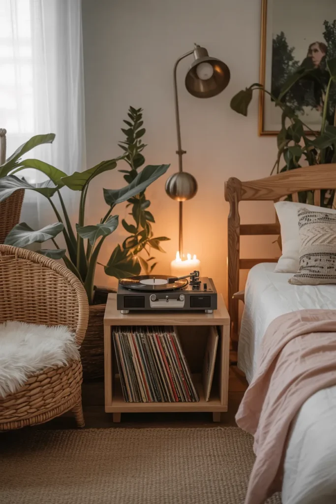 25 Beautiful Boho Bedroom Ideas That Bring Comfort and Soul to Your Space 25 Soft Music Corners for Serenity