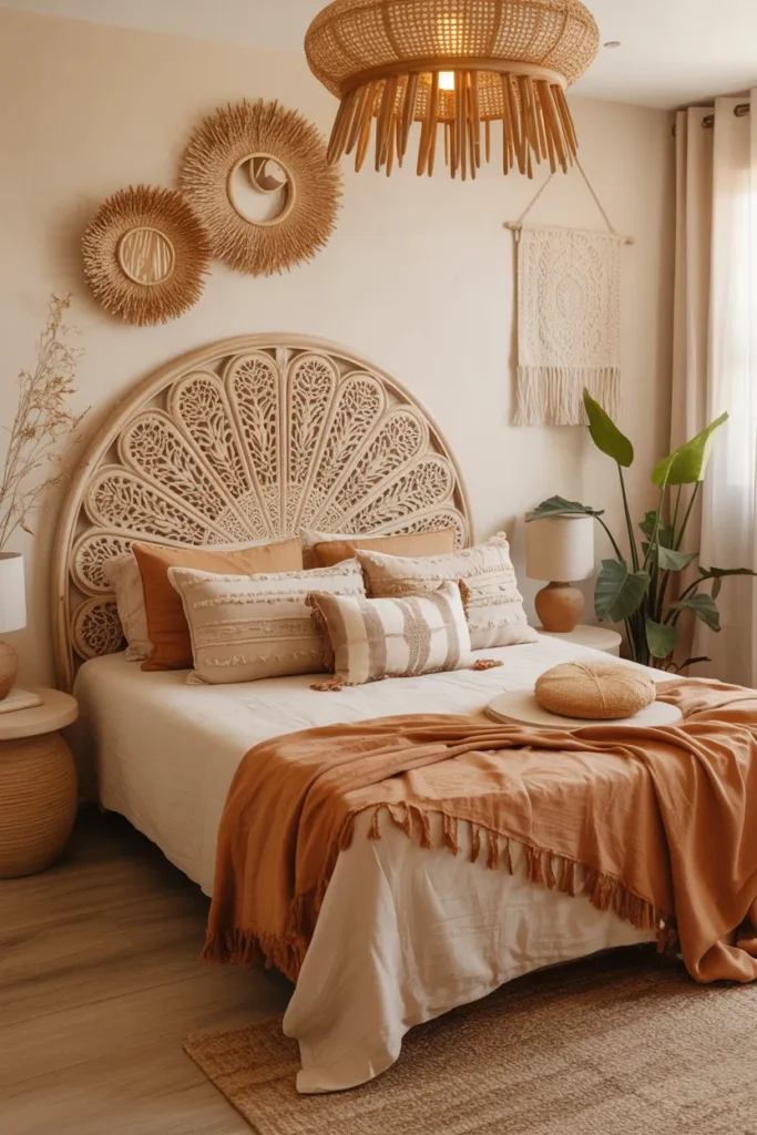 25 Beautiful Boho Bedroom Ideas That Bring Comfort and Soul to Your Space 13 Statement Headboards that Anchor the Space