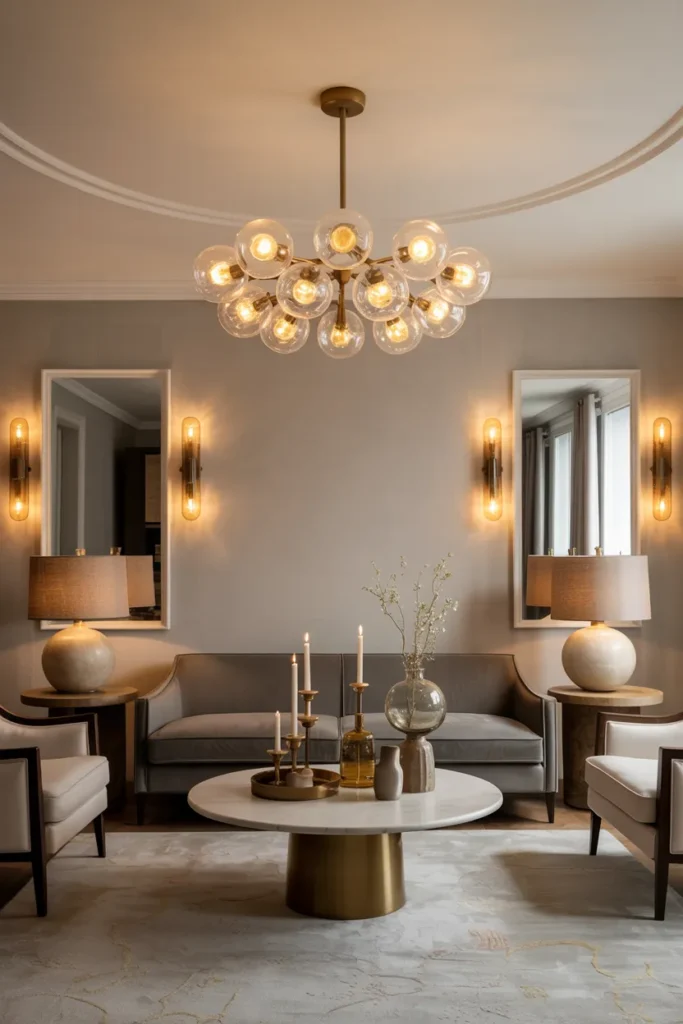 Statement Lighting that Defines the Mood