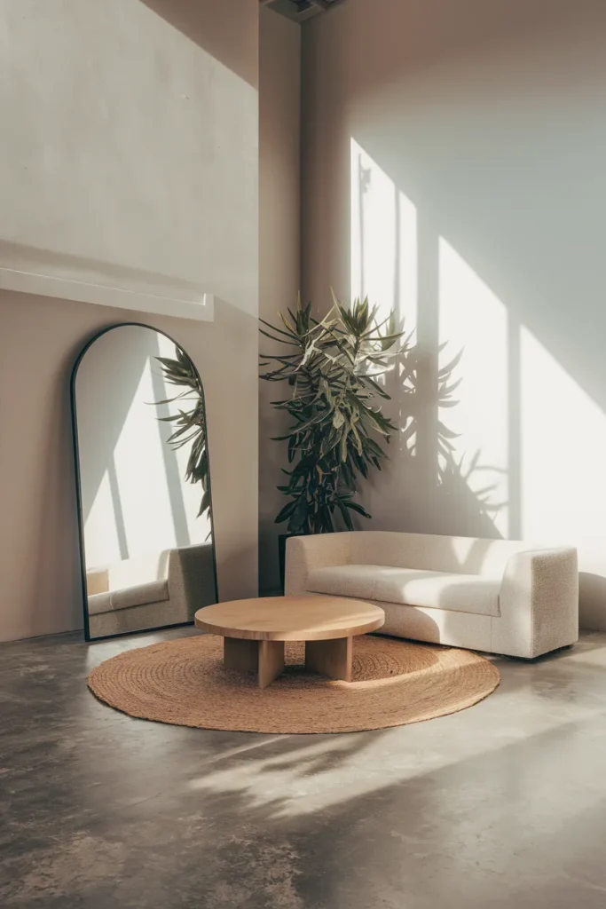 Statement Mirror for Spacious Effect