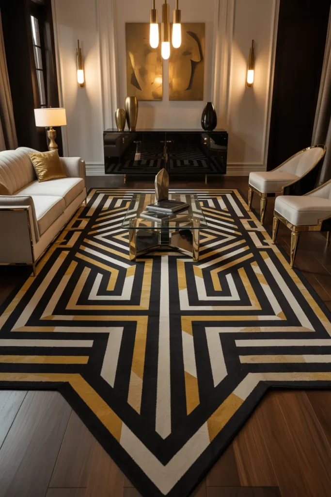 Statement Rugs That Ground the Space