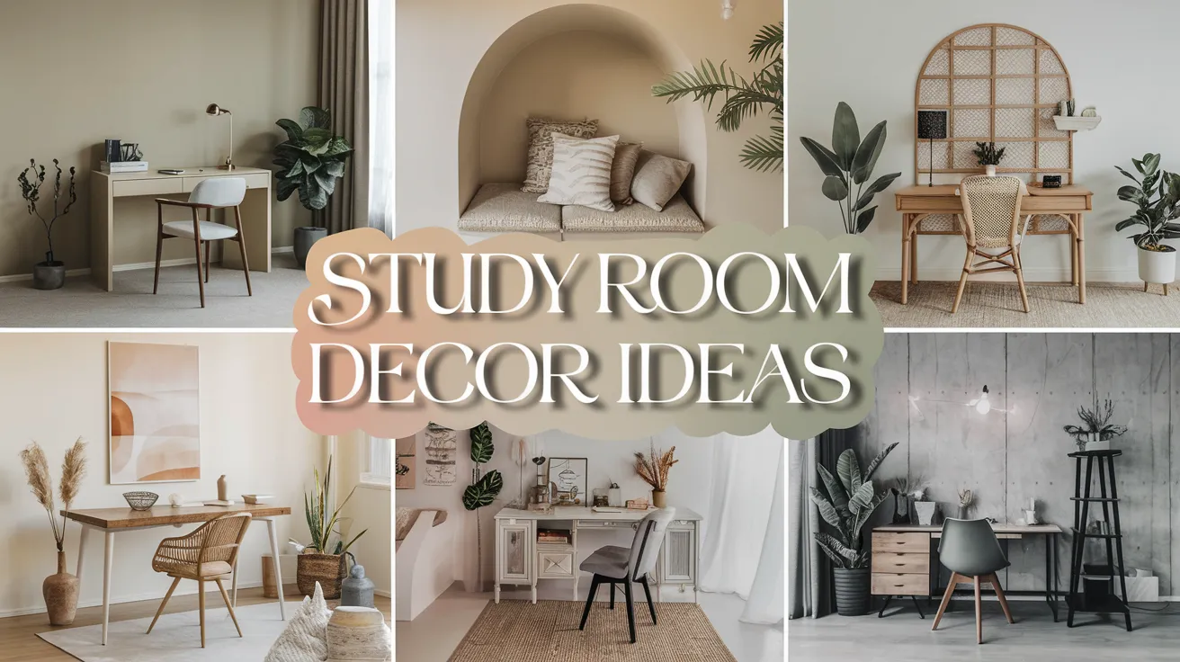 15 Study Room Decor Ideas That Instantly Make You Want to Sit and Study 1 Study Room Decor Ideas