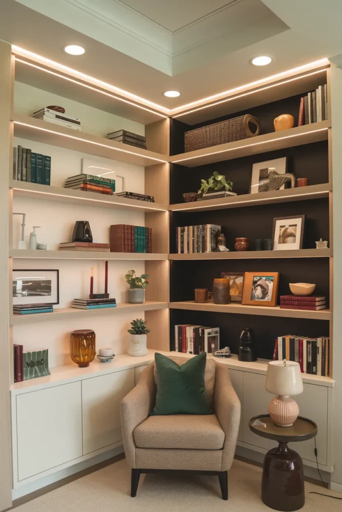 Style an Eclectic Bookshelf