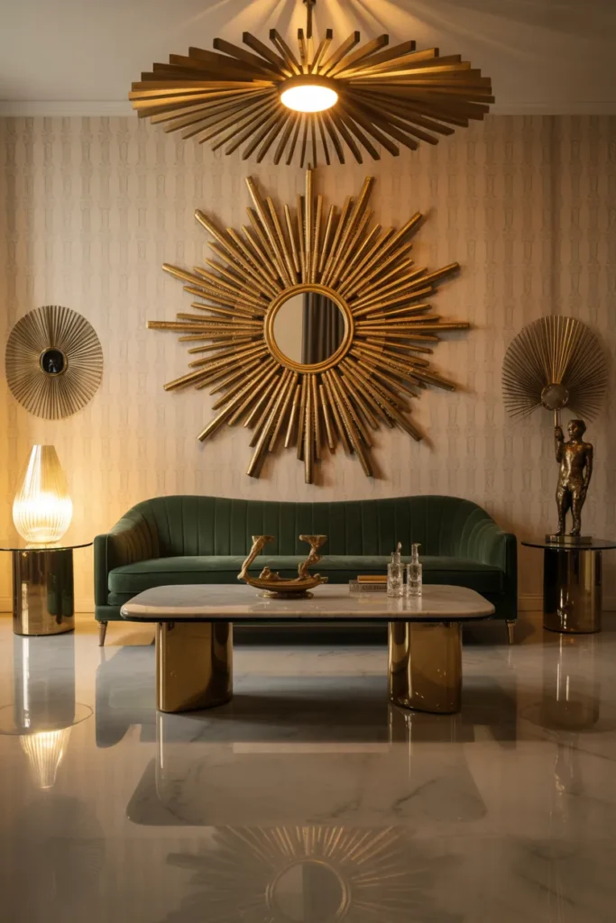 Sunburst Motifs That Radiate Energy