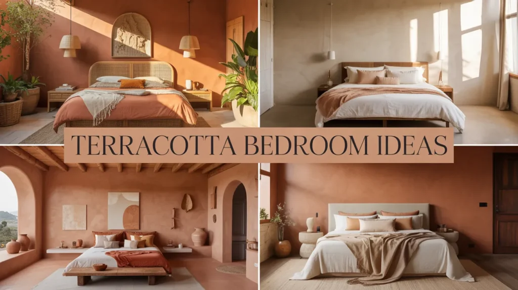 15 Terracotta Bedroom Ideas That Make Every Night Feel Peaceful and Luxurious 11 Terracotta Bedroom Ideas