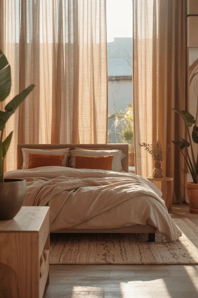 Terracotta Curtains and Soft Furnishings