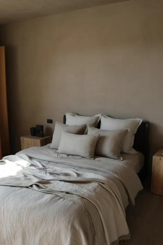 Textured Neutral Bedroom