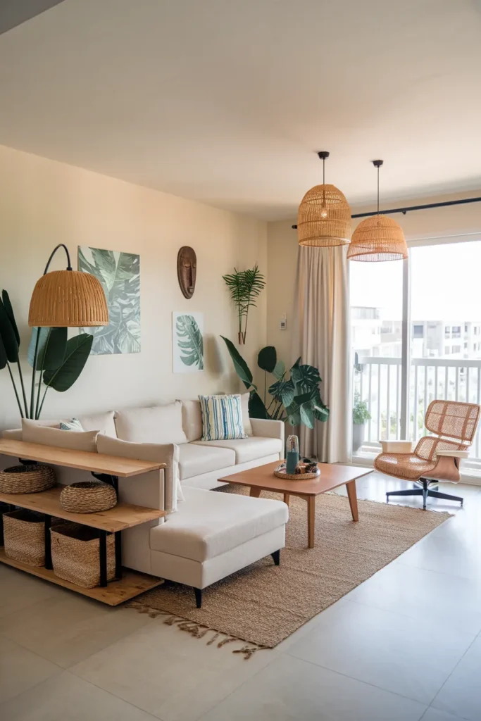 Tropical Breeze Apartment Living Room