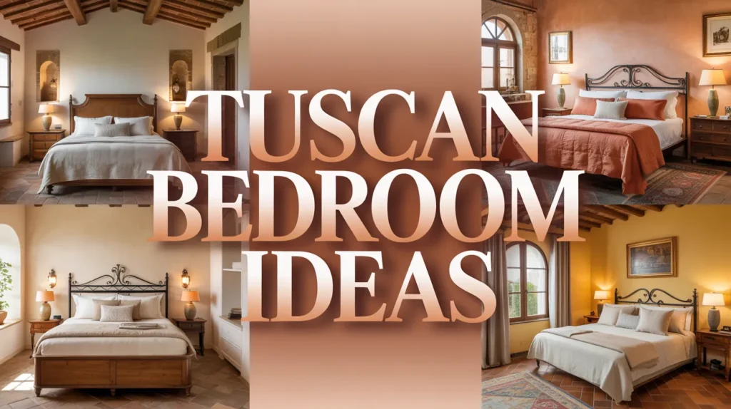 Tuscan bedroom ideas
