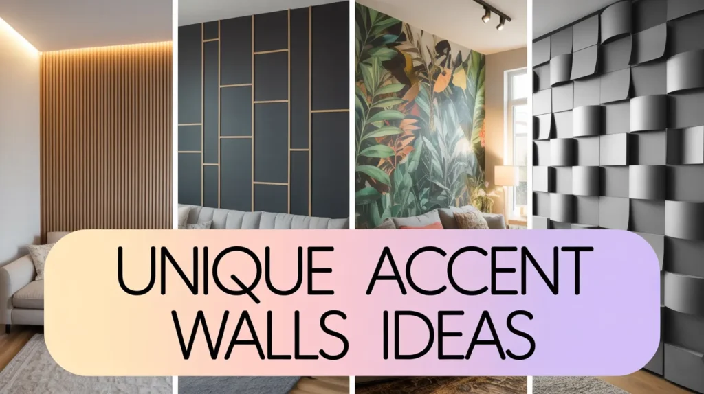 Unique Accent Walls Ideas