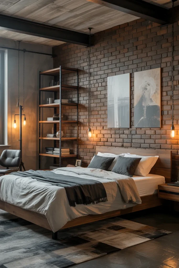 Urban Industrial Bedroom