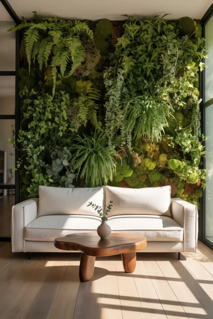 Vertical Garden Accent Wall