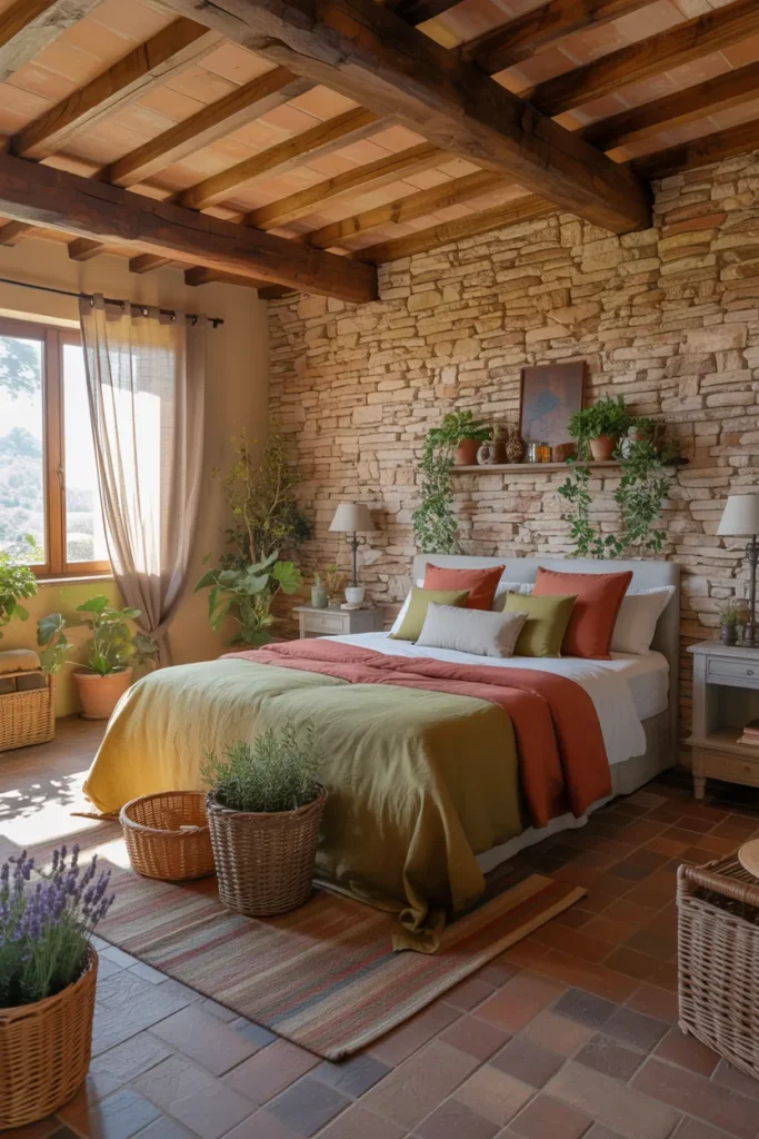 15 Tuscan Bedroom Ideas That Bring Italy’s Warmth Straight Into Your Home 13 Vineyard-Inspired Retreat
