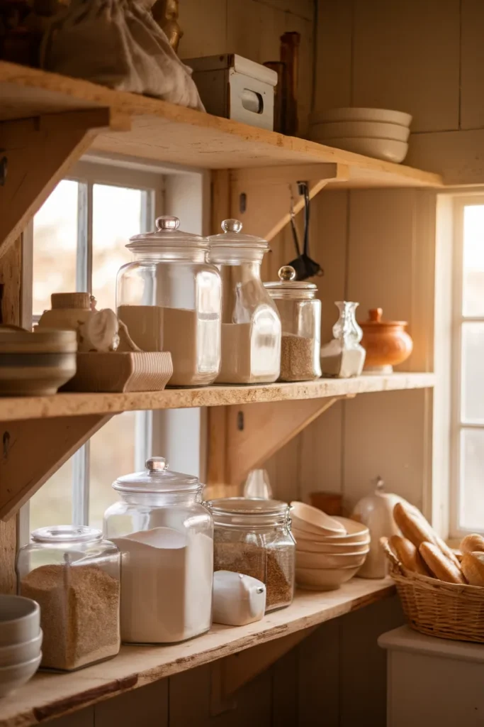 Vintage Glass Jars for Functional Beauty