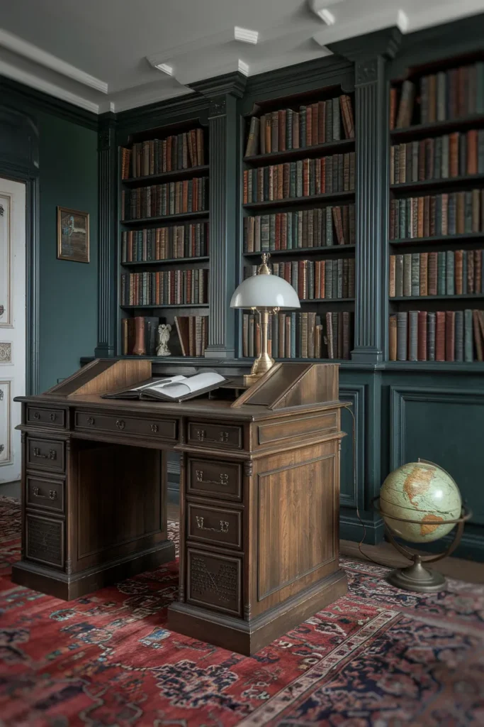 15 Study Room Decor Ideas That Instantly Make You Want to Sit and Study 10 Vintage-Inspired Study Room