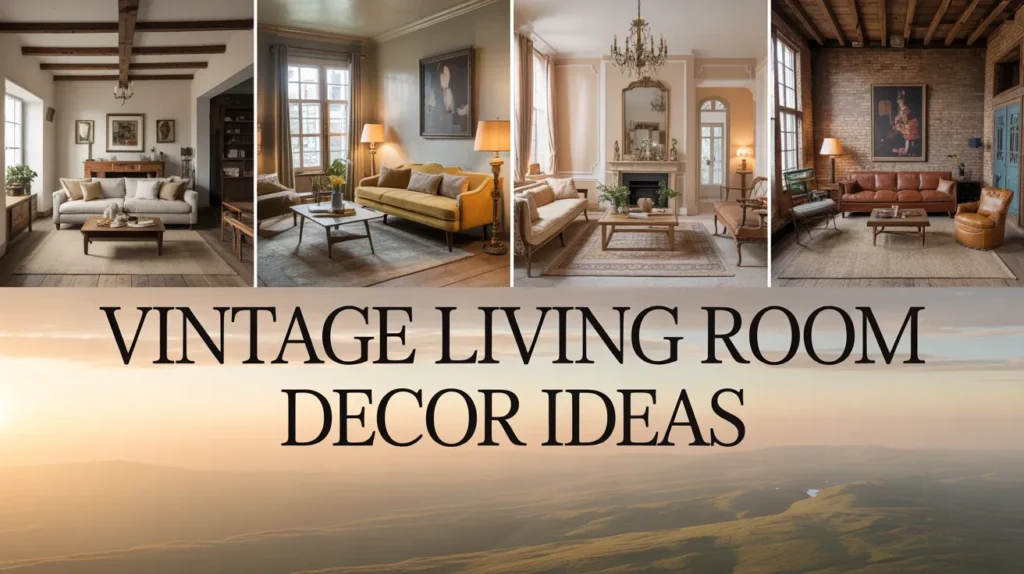 Vintage Living Room Decor Ideas