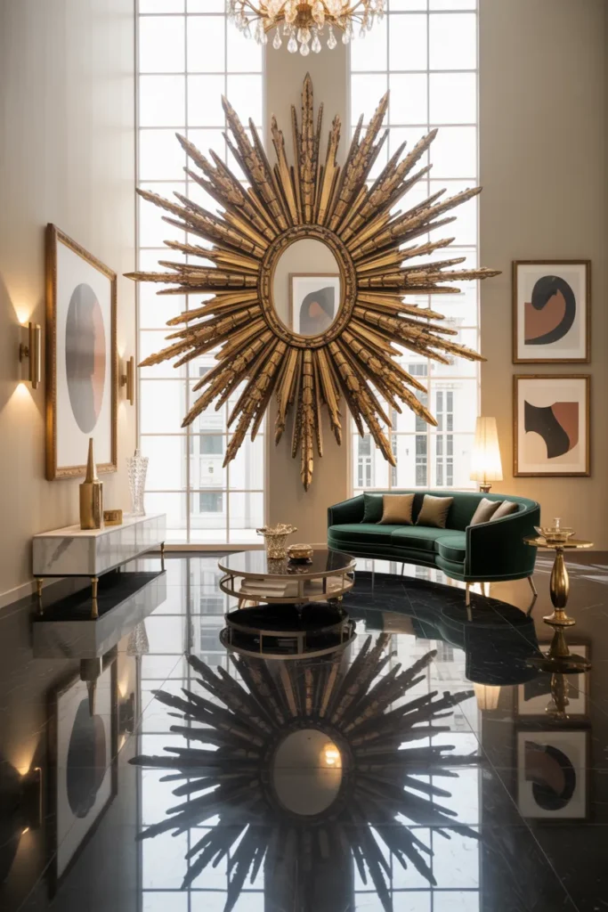 Vintage Mirrors That Double the Glamour