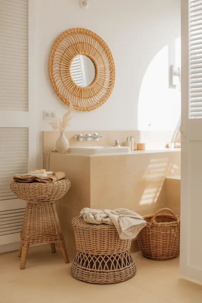 Wicker and Rattan Accents