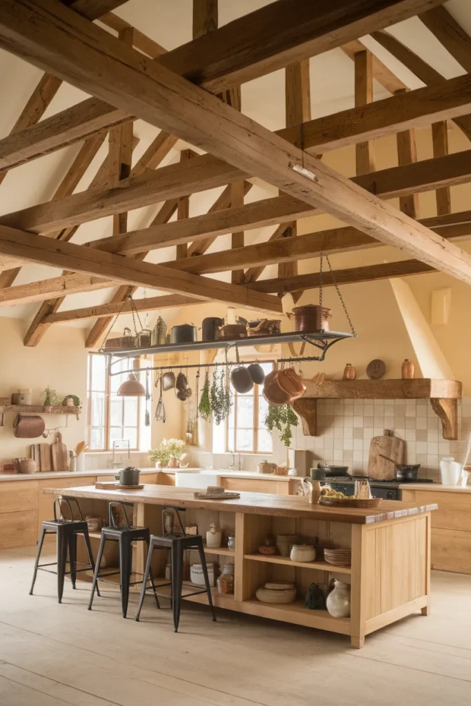 Wooden Beams and Ceiling Details