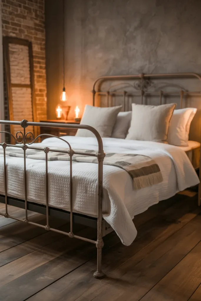 Wrought Iron Bed Frame Elegance