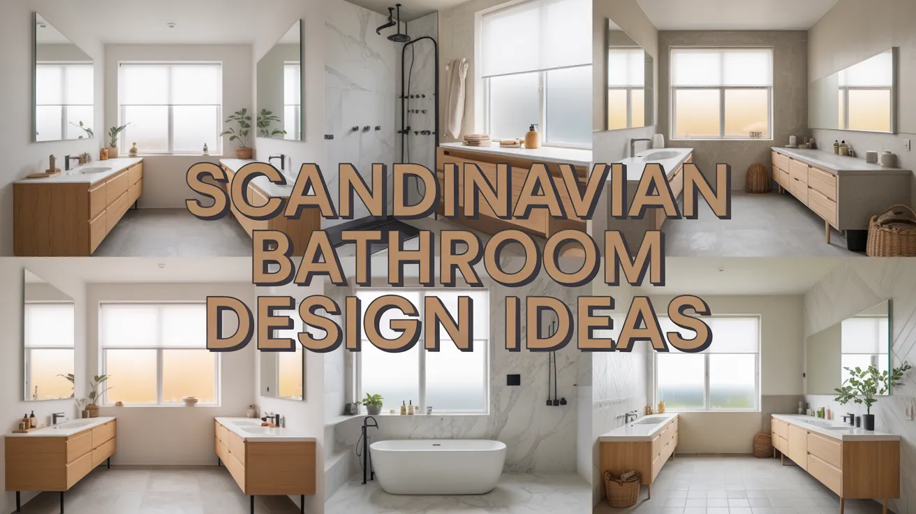 scandinavian Bathroom Design Ideas