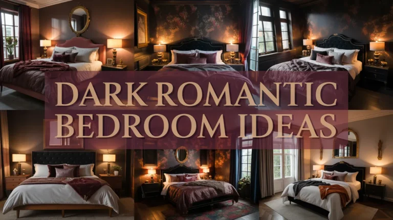 dark romantic bedroom