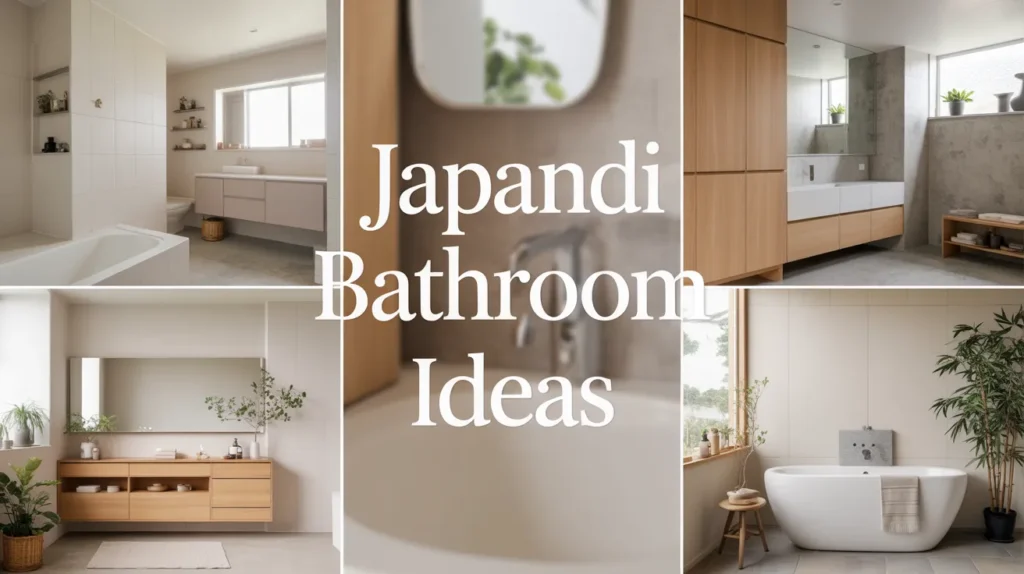 japandi bathroom