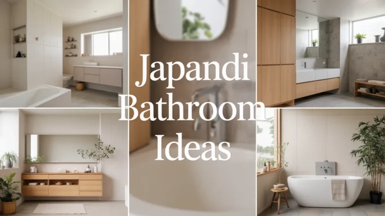 japandi bathroom