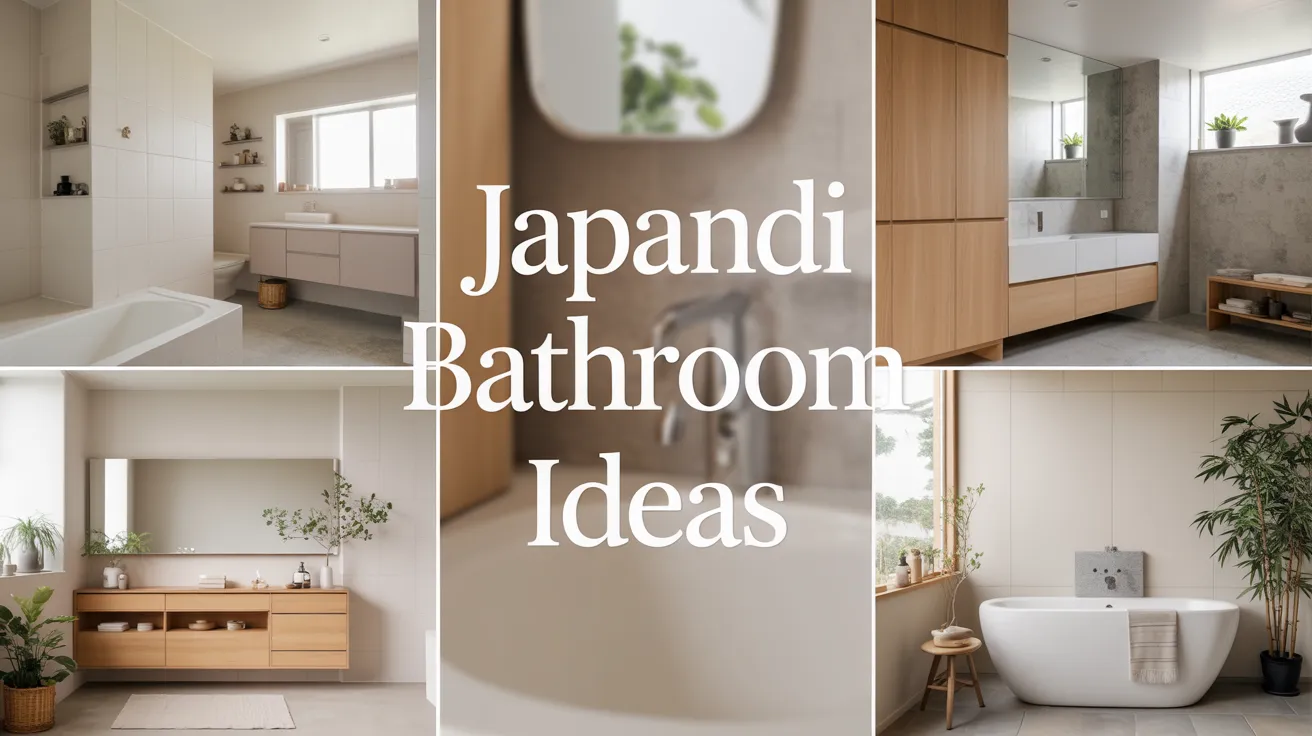 japandi bathroom