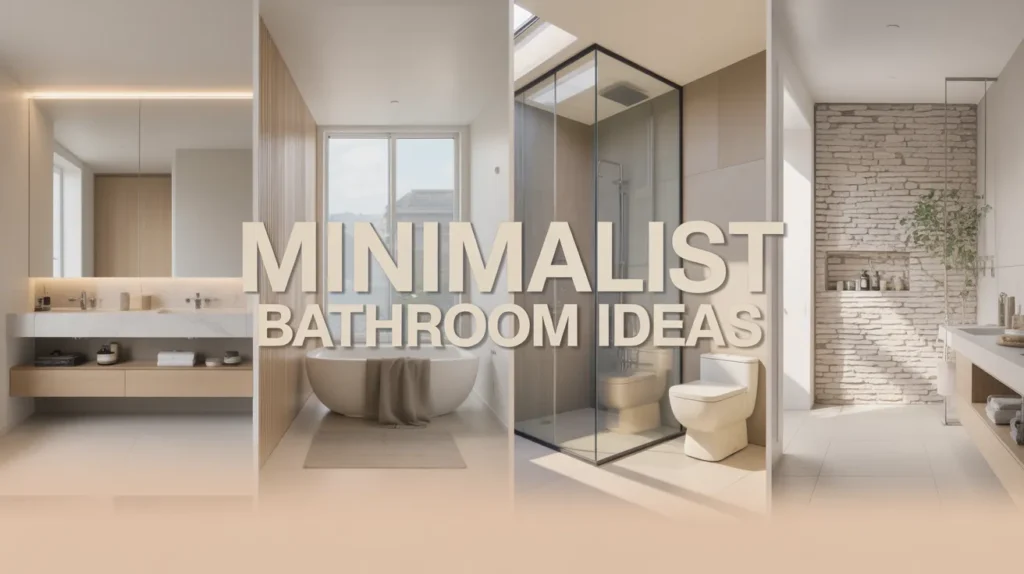 Simple Meets Stylish: 25 Minimalist Bathroom Designs That Inspire Clarity 9 minimalist bathroom