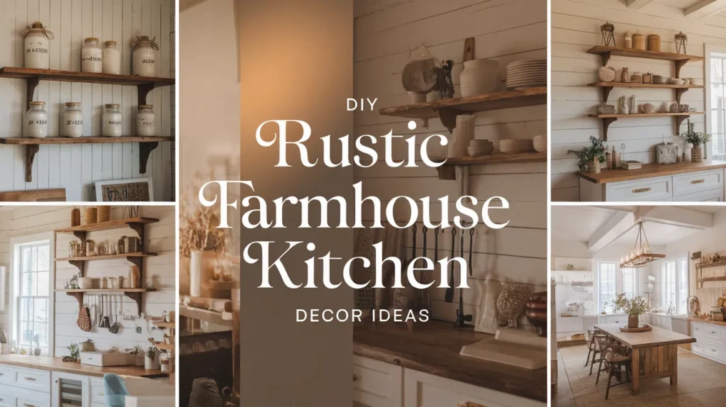rustic farmhouse kitchen decor ideas