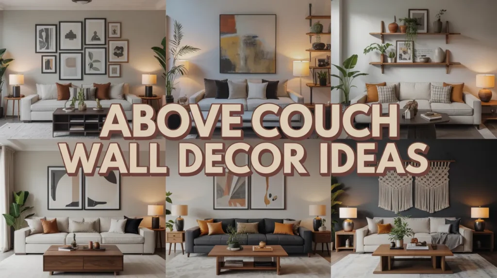 25 Designer Inspired Above Couch Wall Decor Ideas That Wow Every Guest 7 Above Couch Wall Decor Ideas