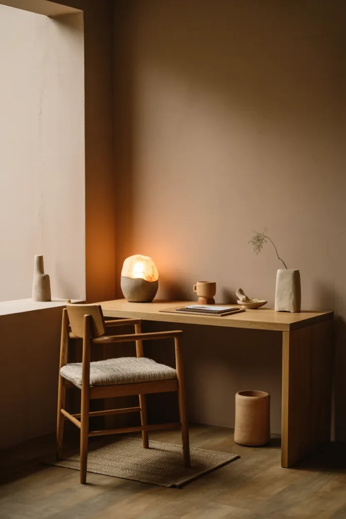 Add a Simple Clay or Ceramic Lamp