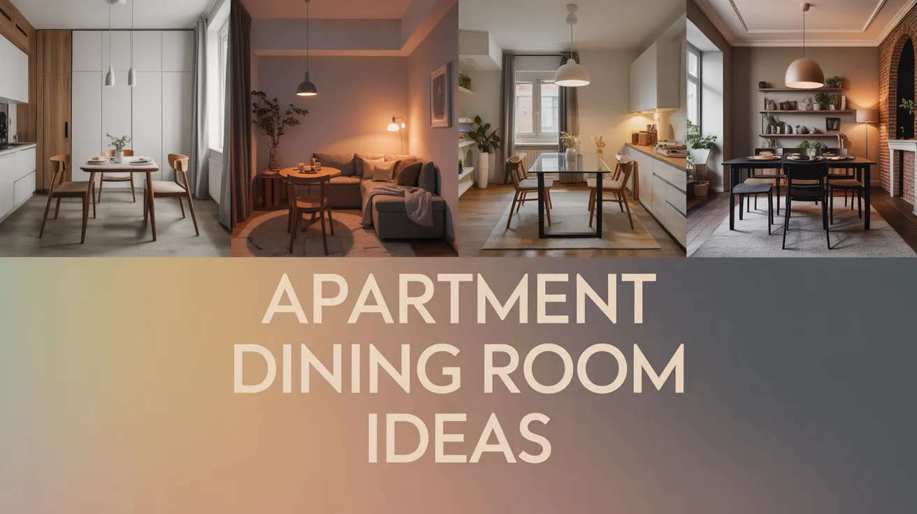 Apartment Dining Room Ideas