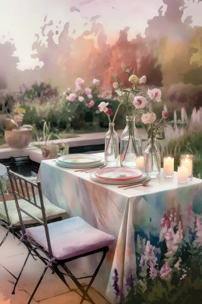 Artistic Watercolor Wash