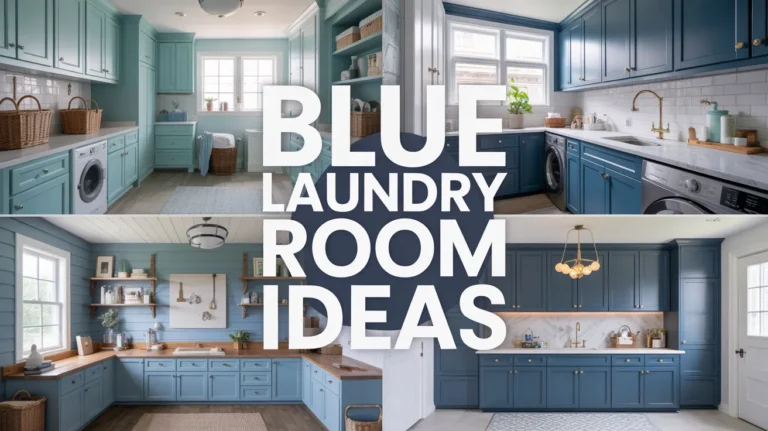 Blue Laundry Room Ideas