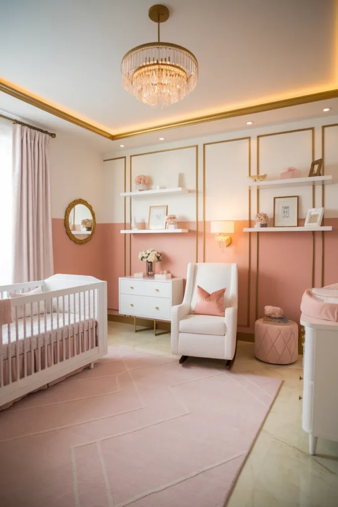 Blush and White Elegance